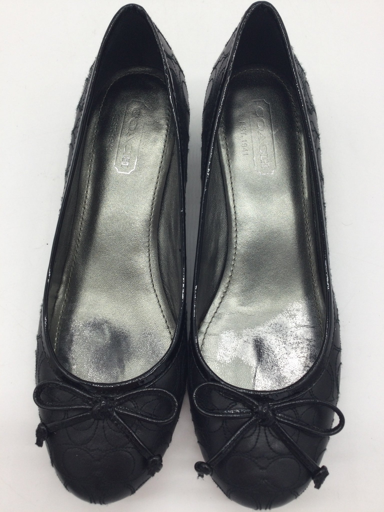 Coach Size 7.5 Black Shoes