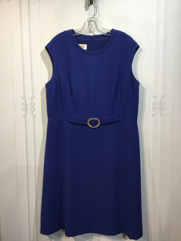 Talbots Size XL Blue DRESS/1 PIECE