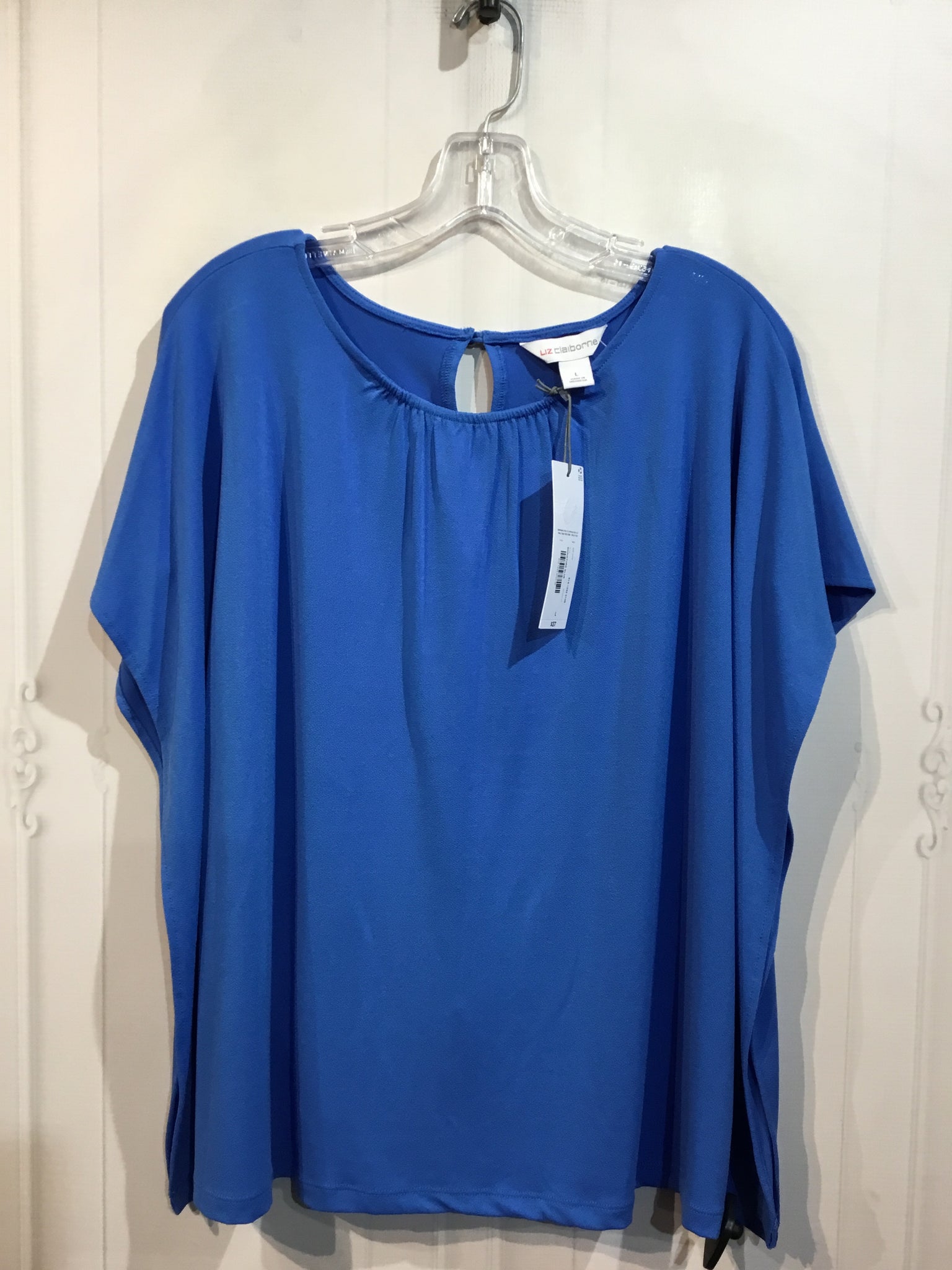 Liz Claiborne Size L Blue Tops