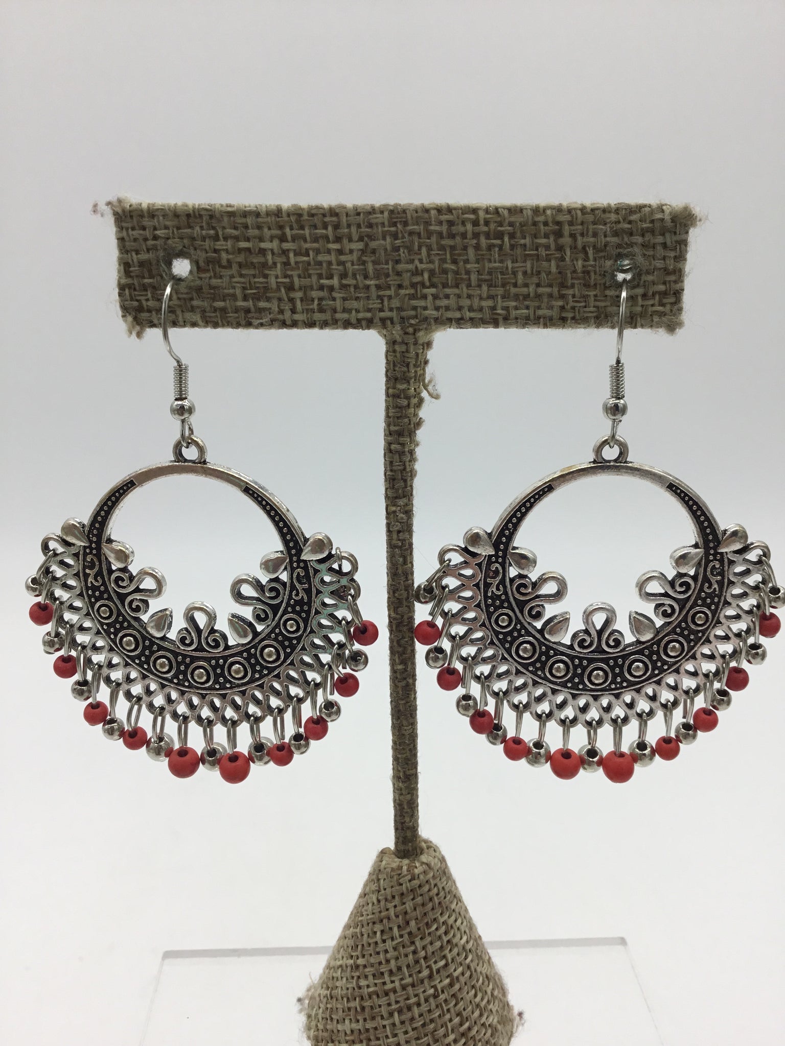 paparazzi Silver Earrings