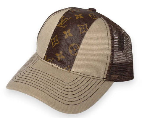 UPCYCLED  Louis Vuitton Trucker Hat