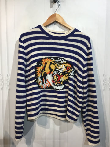 GUCCI Size Medium Blue Tops