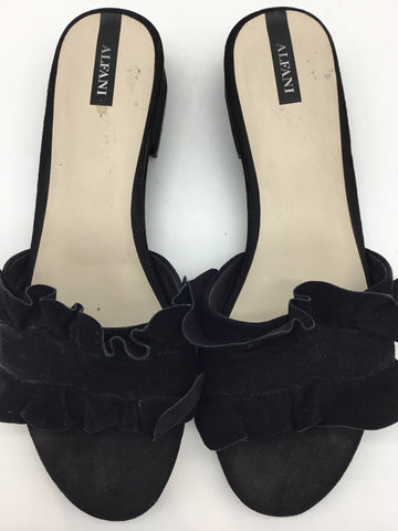 Alfani Size 7.5 Black Sandals