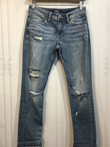 Silver Jeans Size XS Blue Bottoms
