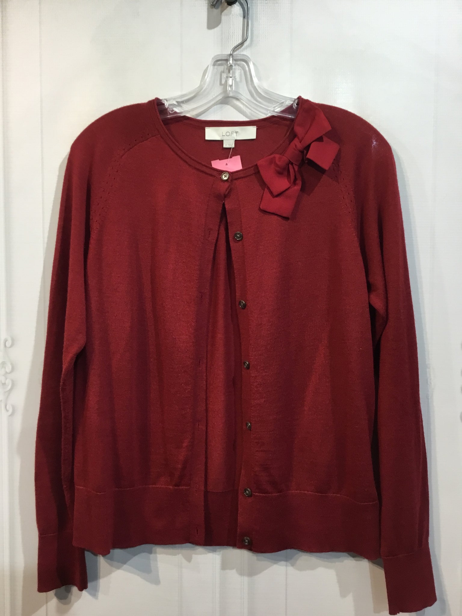 LOFT Size M Red Tops