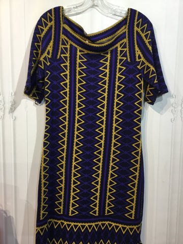 Trina Turk Size Large Blue DRESS/1 PIECE