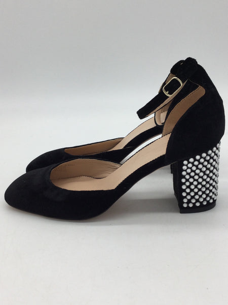 J Crew Size 7.5 Black Shoes