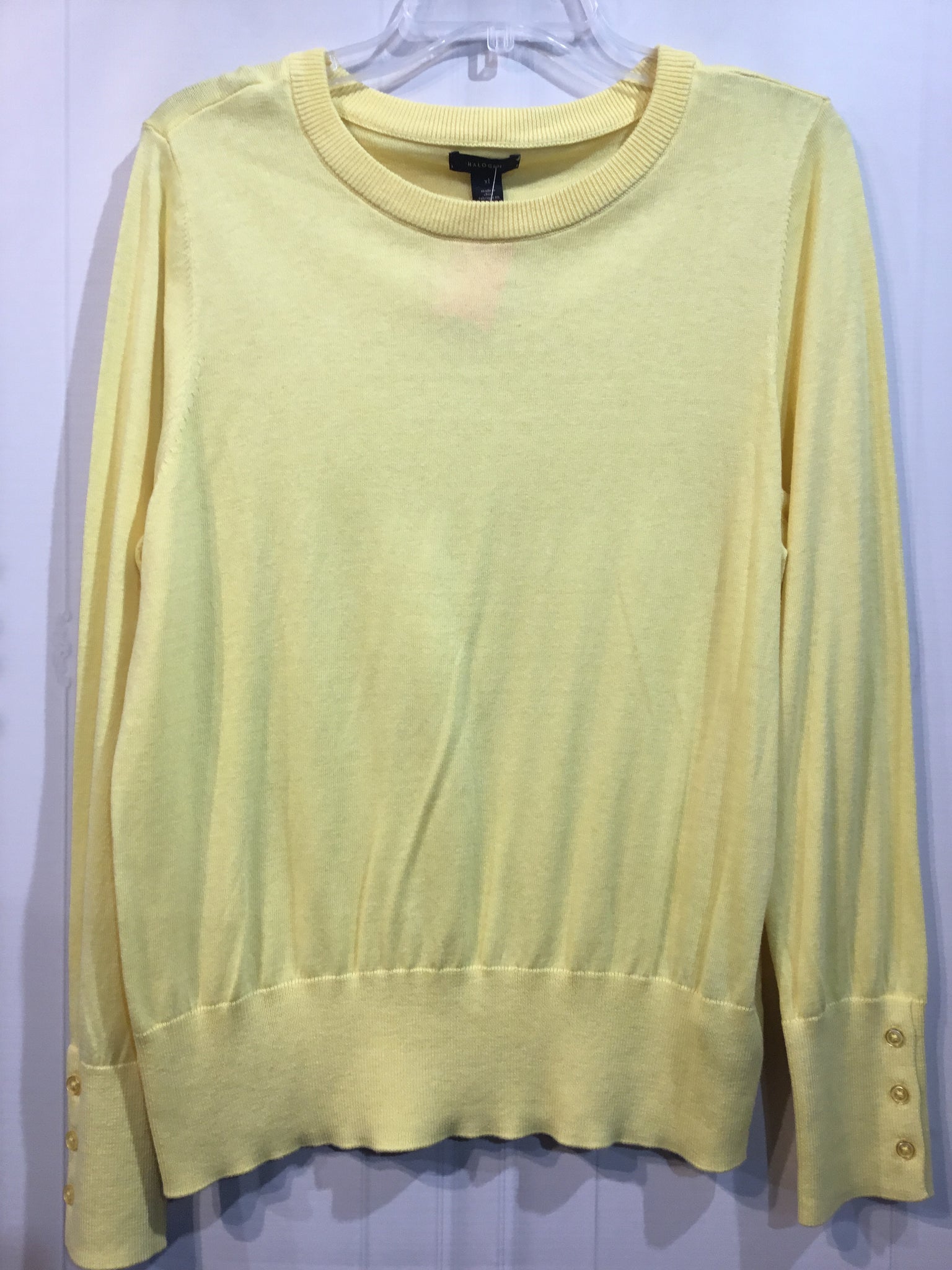 Halogen Size Extra Large Yellow Tops