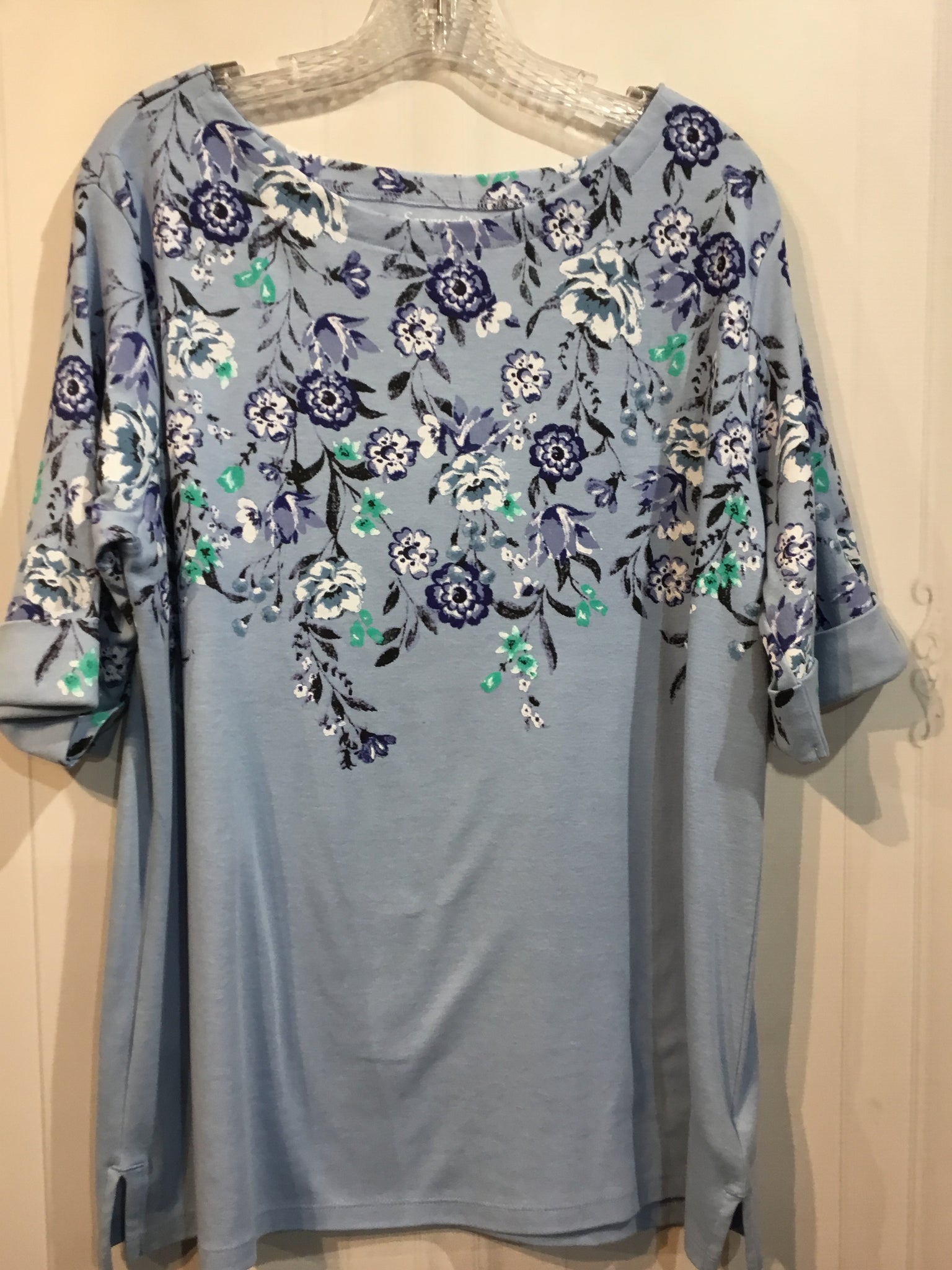 serengeti Size Extra Large Blue Tops