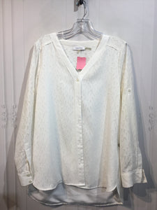 Calvin Klein Size M White Tops