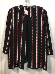 Misook Size Large Black Tops