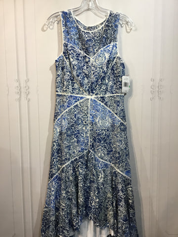 Taylor Size M/8 Blue DRESS/1 PIECE