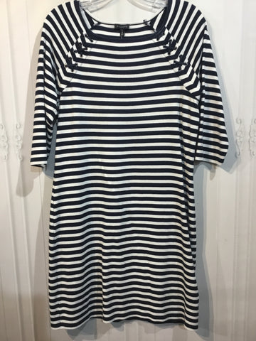 Talbots Size Medium Blue DRESS/1 PIECE