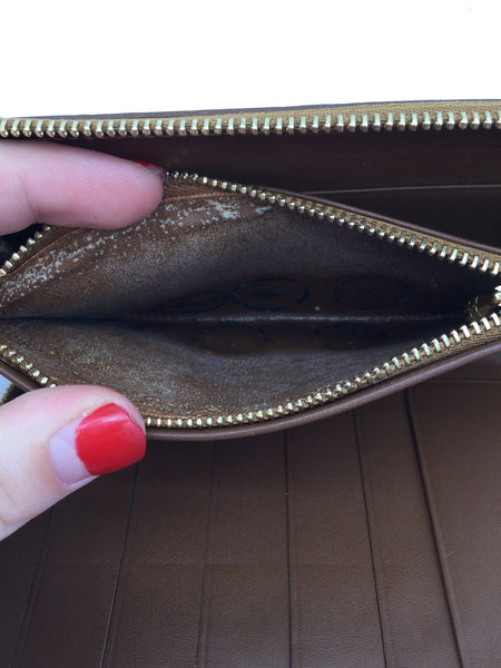 Louis Vuitton Bronze Louis Vuitton Vernis EldridgeWallet