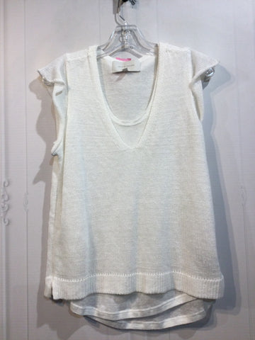 Brochu Walker Size Small White Tops