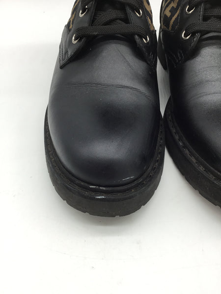 FENDI Size 9 Black Shoes