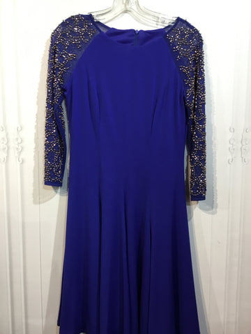 Leslie Fay Size XS/2 Blue DRESS/1 PIECE