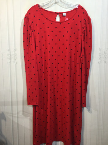 Old Navy Size 2X Red DRESS/1 PIECE