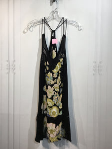 Free People Size Large Black DRESS/1 PIECE