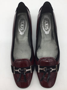 TOD'S Size 7 Purple Shoes