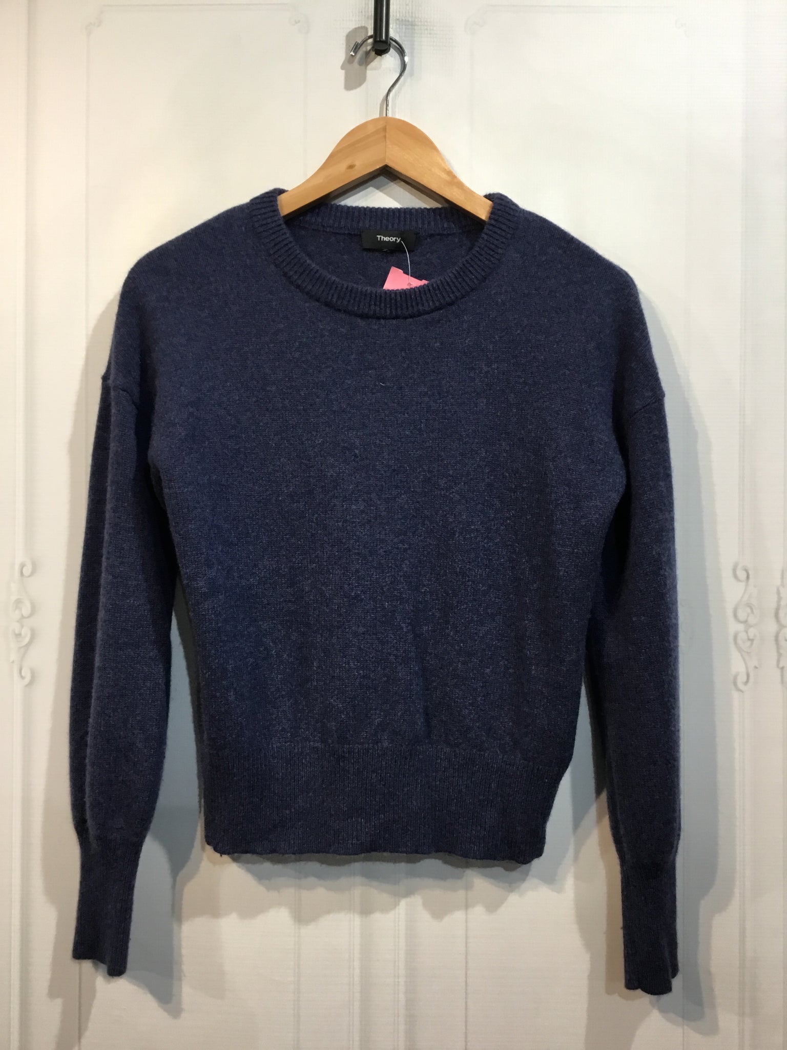 Theory Size S Blue Tops