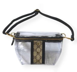 UPCYCLED  Gucci Clear Belt Bag in VinylVoque