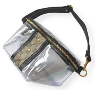 UPCYCLED  Gucci Clear Belt Bag in VinylVoque