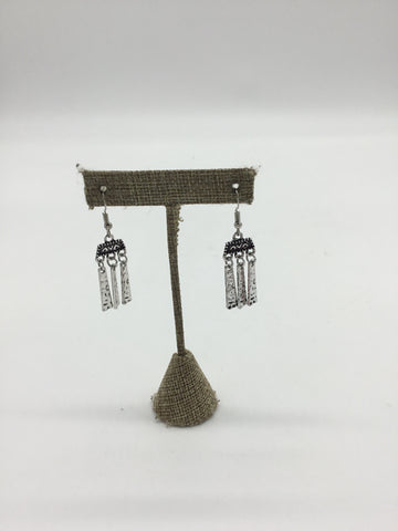 paparazzi Silver Chandelier Dangle Earrings