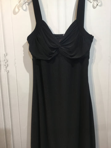 White House Black Market Size M/8 Black DRESS/1 PIECE