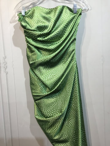 Jessica McClintock Size M Green DRESS/1 PIECE