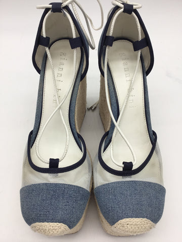 Gianni Bini Size 8 Blue Shoes