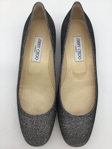 Jimmy Choo Size 7 Silver Shoes