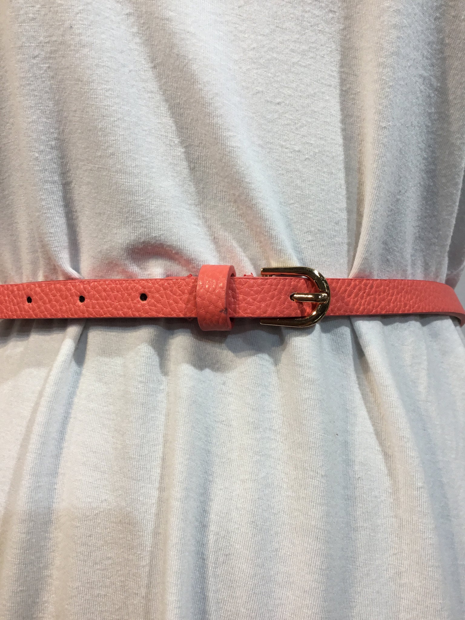 No Label Size L/12-14 Coral Belt