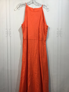 Boden Size M/10 Orange DRESS/1 PIECE