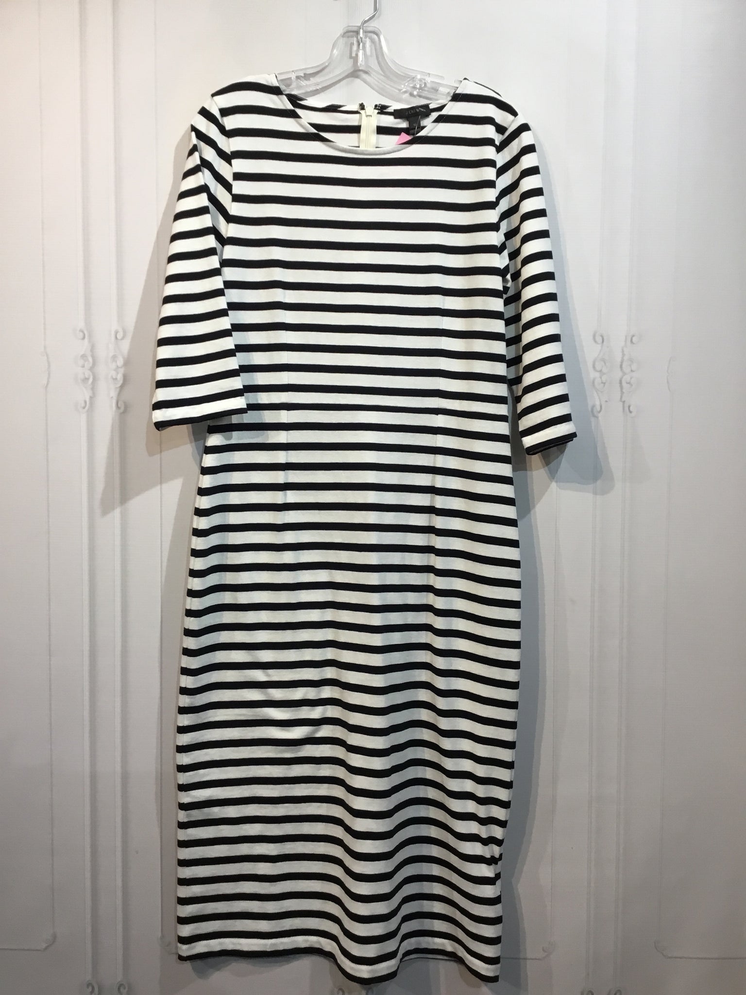 JCREW Size M/10 White DRESS/1 PIECE
