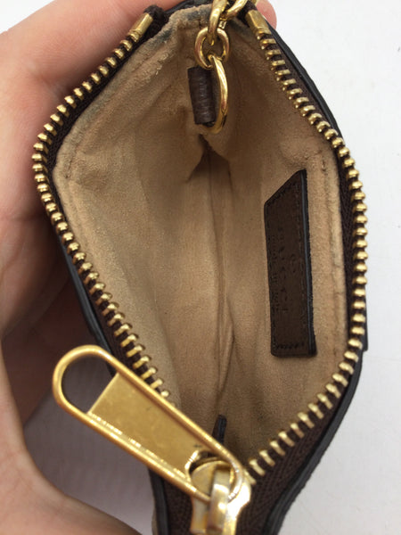 GUCCI Brown Gucci Ophidia Coin Purse