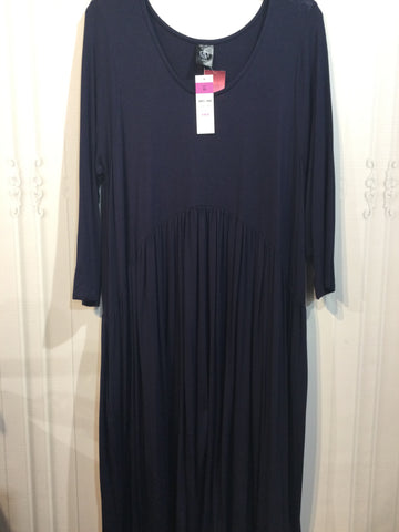 Agnes & Dora Size Extra Large Blue DRESS/1 PIECE