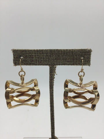 Gold Dangle Earrings