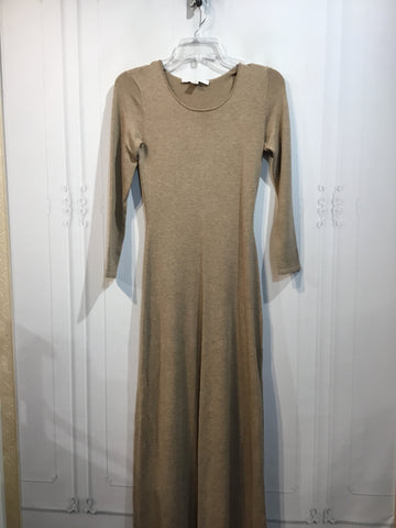 Boston Proper Size XS/0 Beige DRESS/1 PIECE