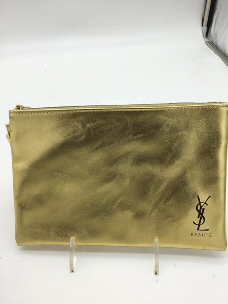 YSL Beaute Size Small Gold Purses/Wallets