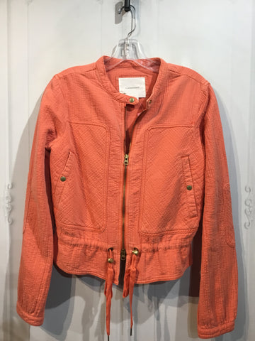 anthrophologie Size S Orange Tops