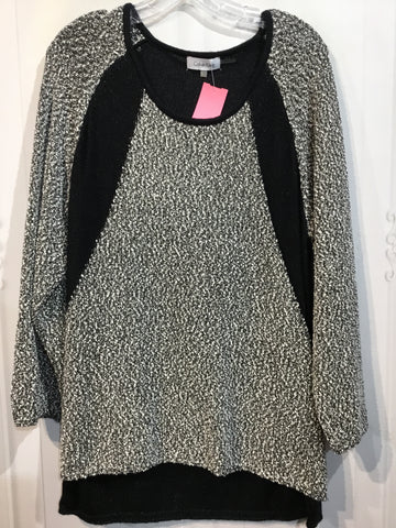 Calvin Klein Size 1X Black Tops