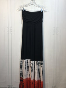 Lapis Size S/4-6 Black/cream/orange. Dress