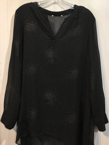 Size M Black Tops