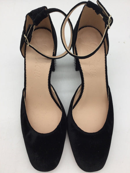 J Crew Size 7.5 Black Shoes