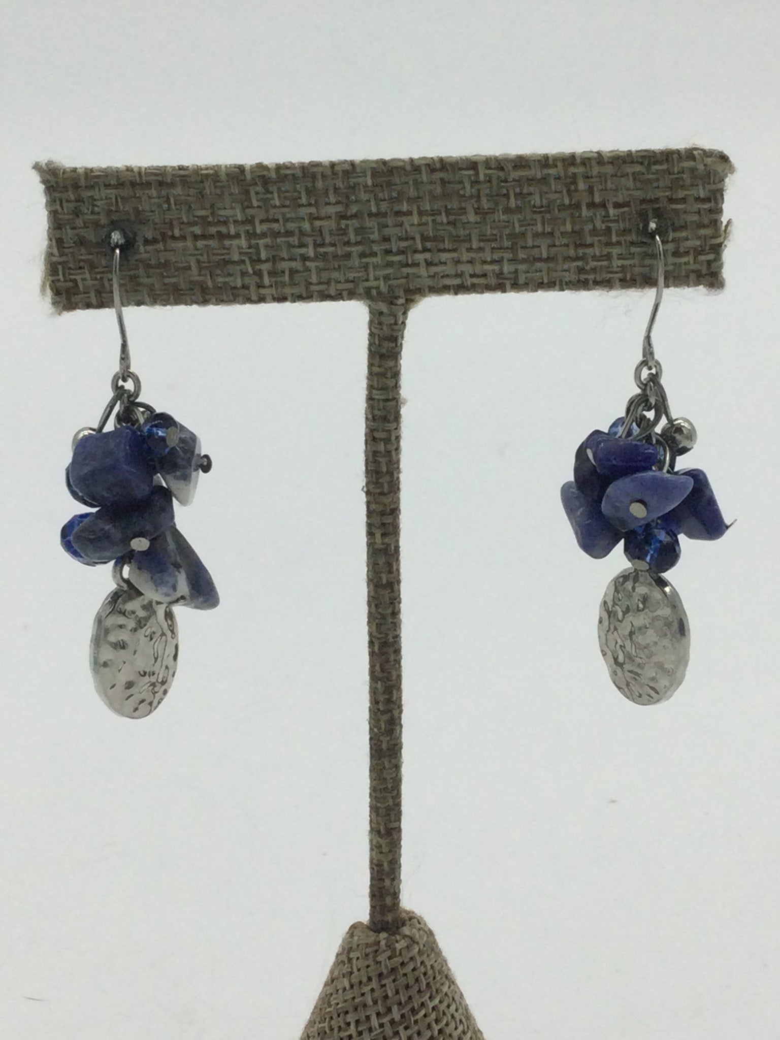 Spring Street Blue & Silver Earrings